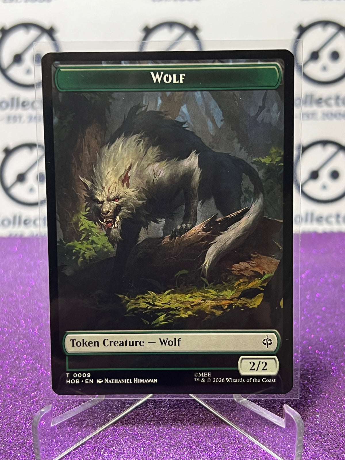 2026 MAGIC THE GATHERING THE HOBBIT GOBLIN ARMY/WOLF # T 0003/0009 TOKEN NON-FOIL TCG CARD