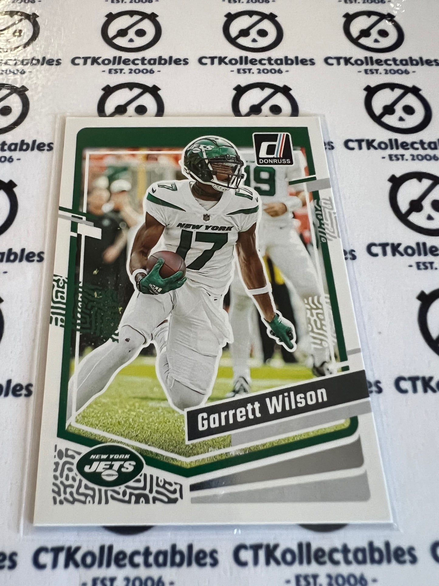 2023 NFL Panini Donruss Base #233 Garrett Wilson JETS