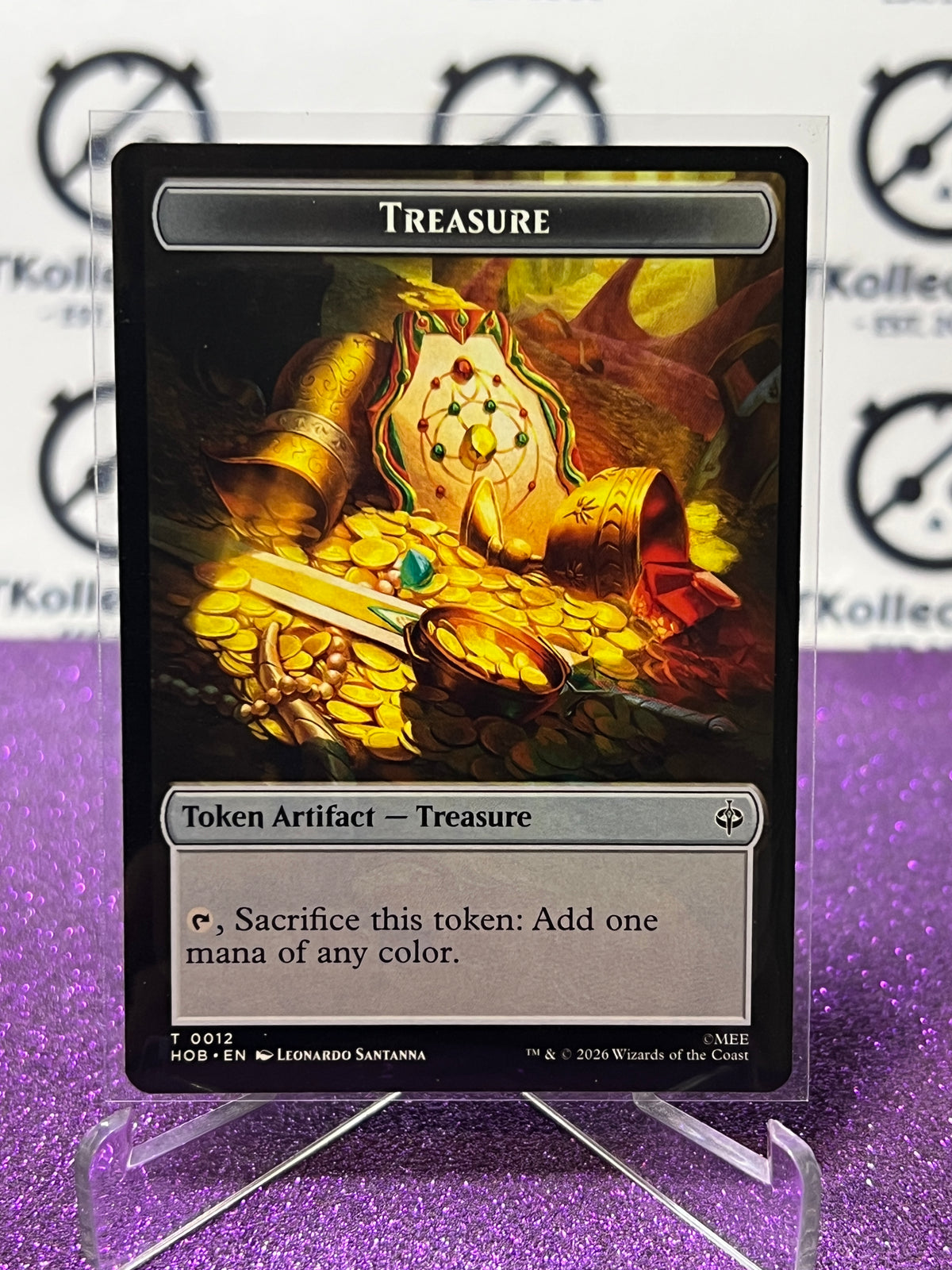 2026 MAGIC THE GATHERING THE HOBBIT GOBLIN ARMY/TREASURE # T 0003/0012 TOKEN NON-FOIL TCG CARD