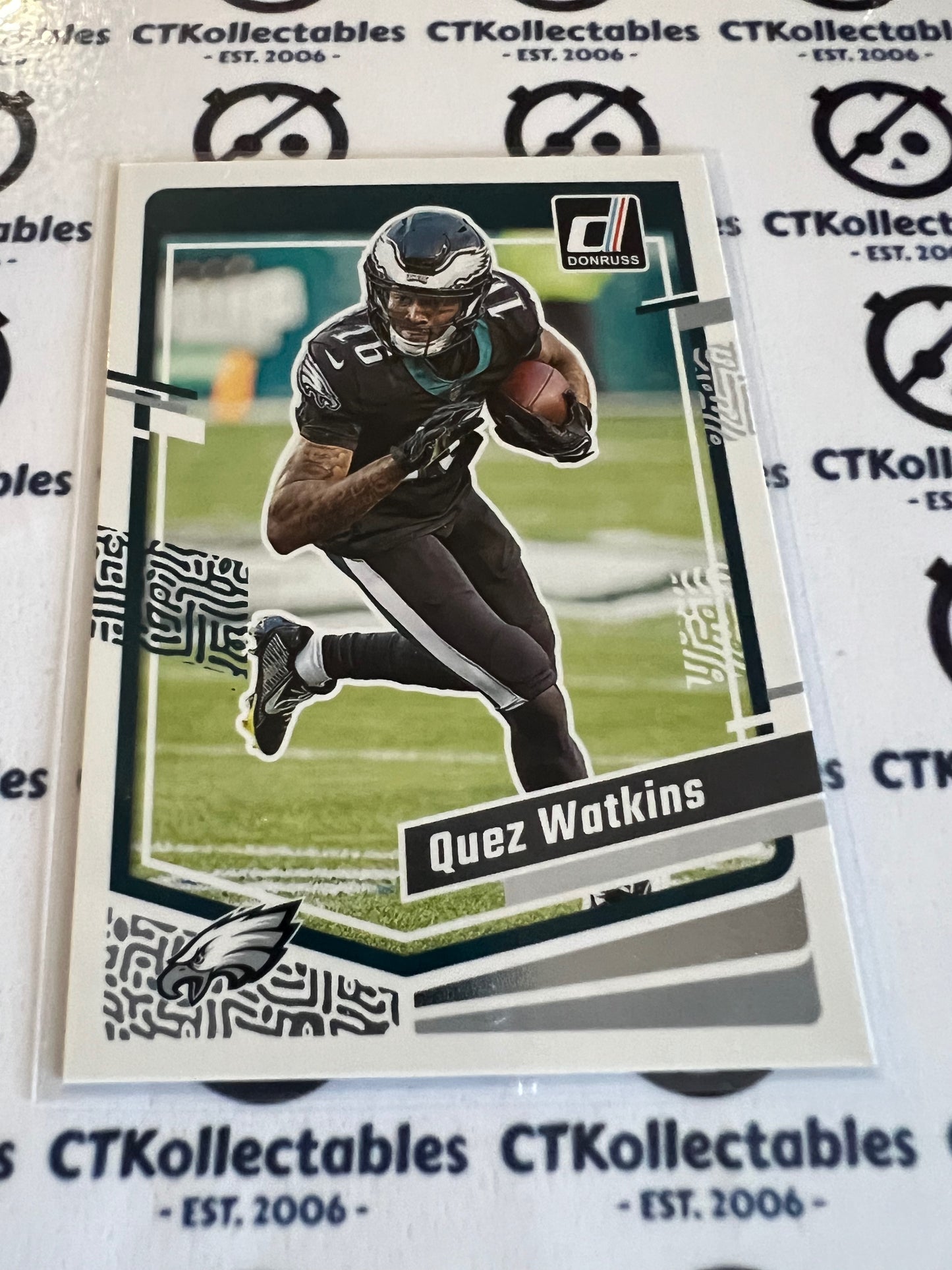 2023 NFL Panini Donruss Base #246 Quez Watkins Eagles