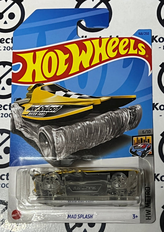 2021 HOT WHEELS  MATTEL MAD SPLASH 6/10 HW METRO 168/250