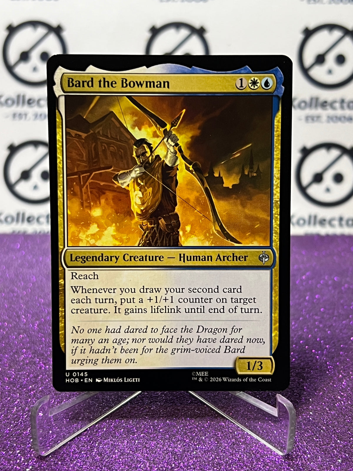 2026 MAGIC THE GATHERING THE HOBBIT BARD THE BOWMAN # U 0145 NON-FOIL TCG CARD