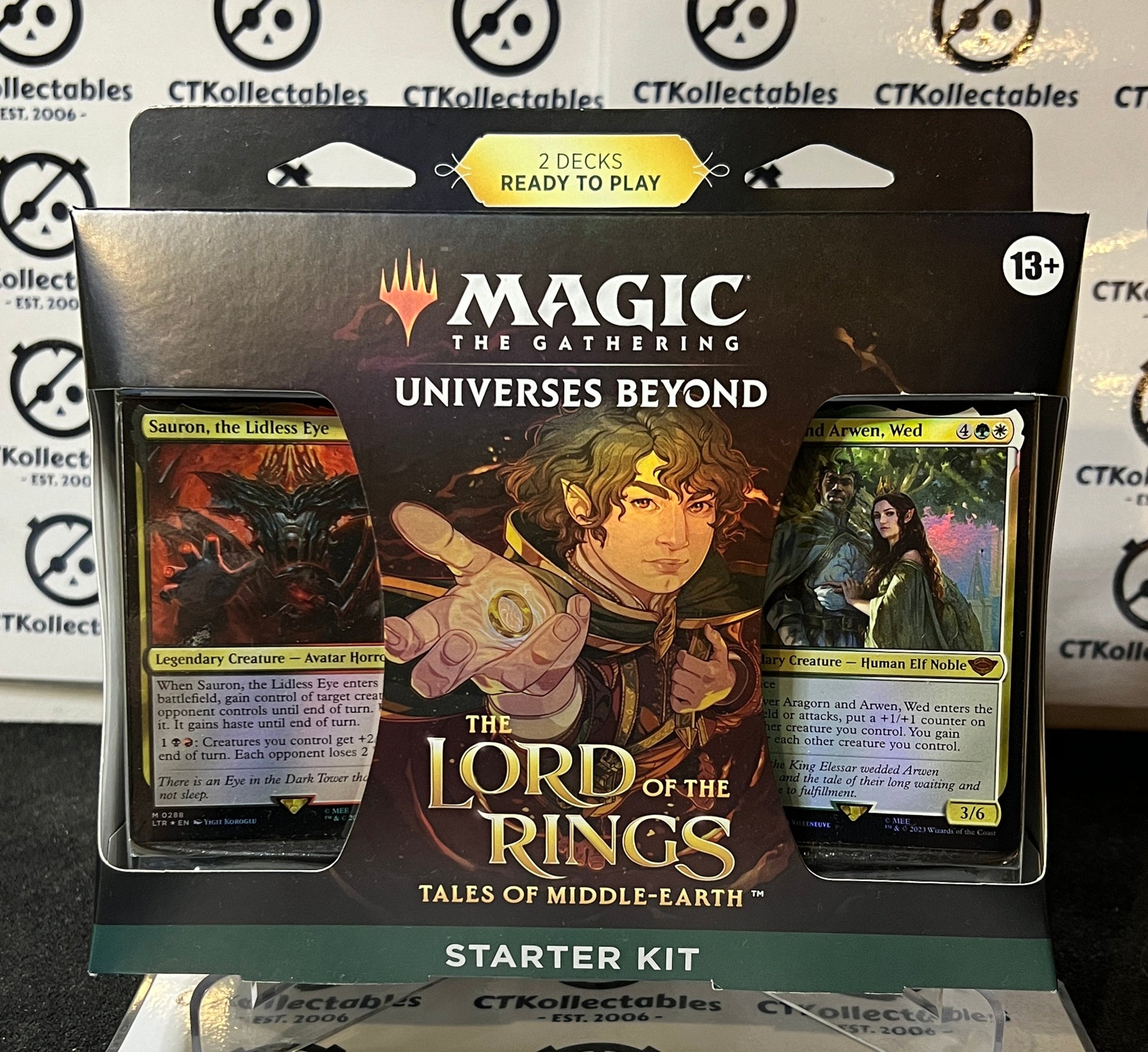 Magic: The Gathering The Lord of The Rings: Tales of Middle-Earth Starter  Kit | Learn to Play with 2 Ready-to-Play Decks | 2 Codes to Play Online 