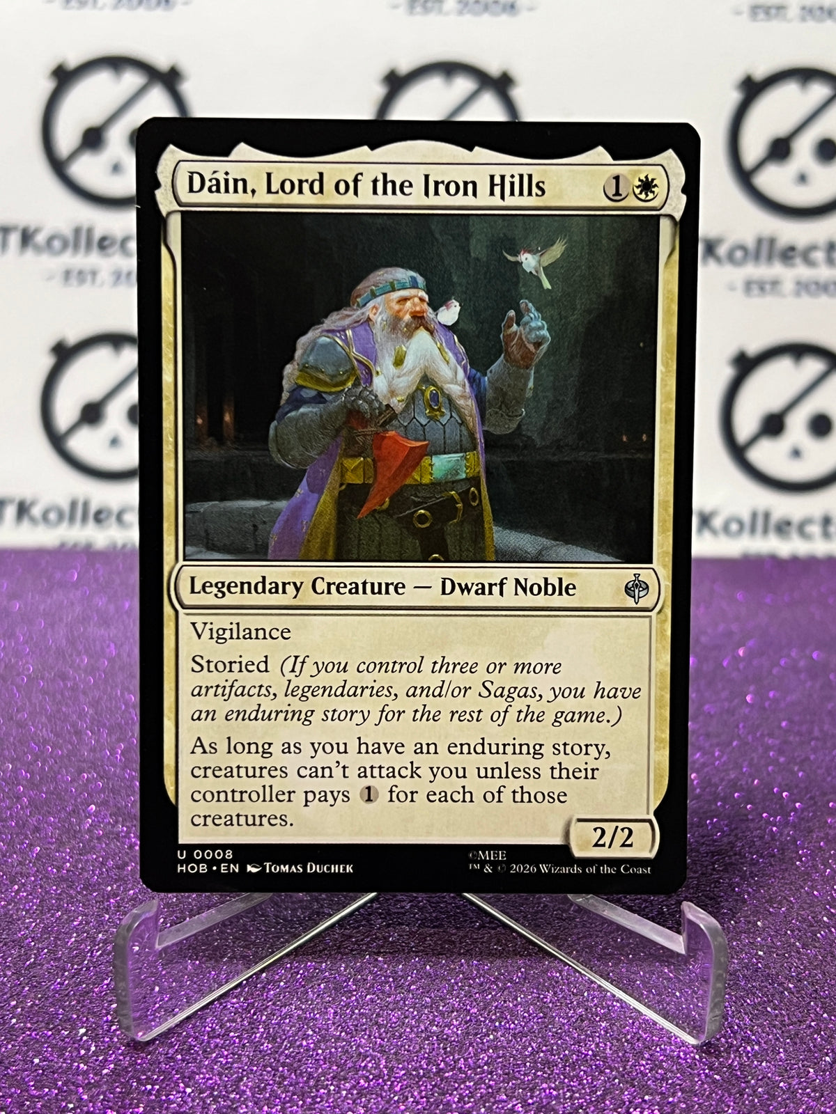 2026 MAGIC THE GATHERING THE HOBBIT DAIN, LORD OF THE IRON HILLS # U 0008 NON-FOIL TCG CARD