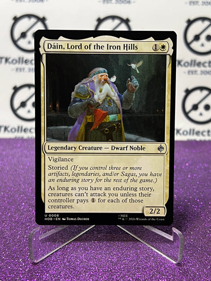 2026 MAGIC THE GATHERING THE HOBBIT DAIN, LORD OF THE IRON HILLS # U 0008 NON-FOIL TCG CARD