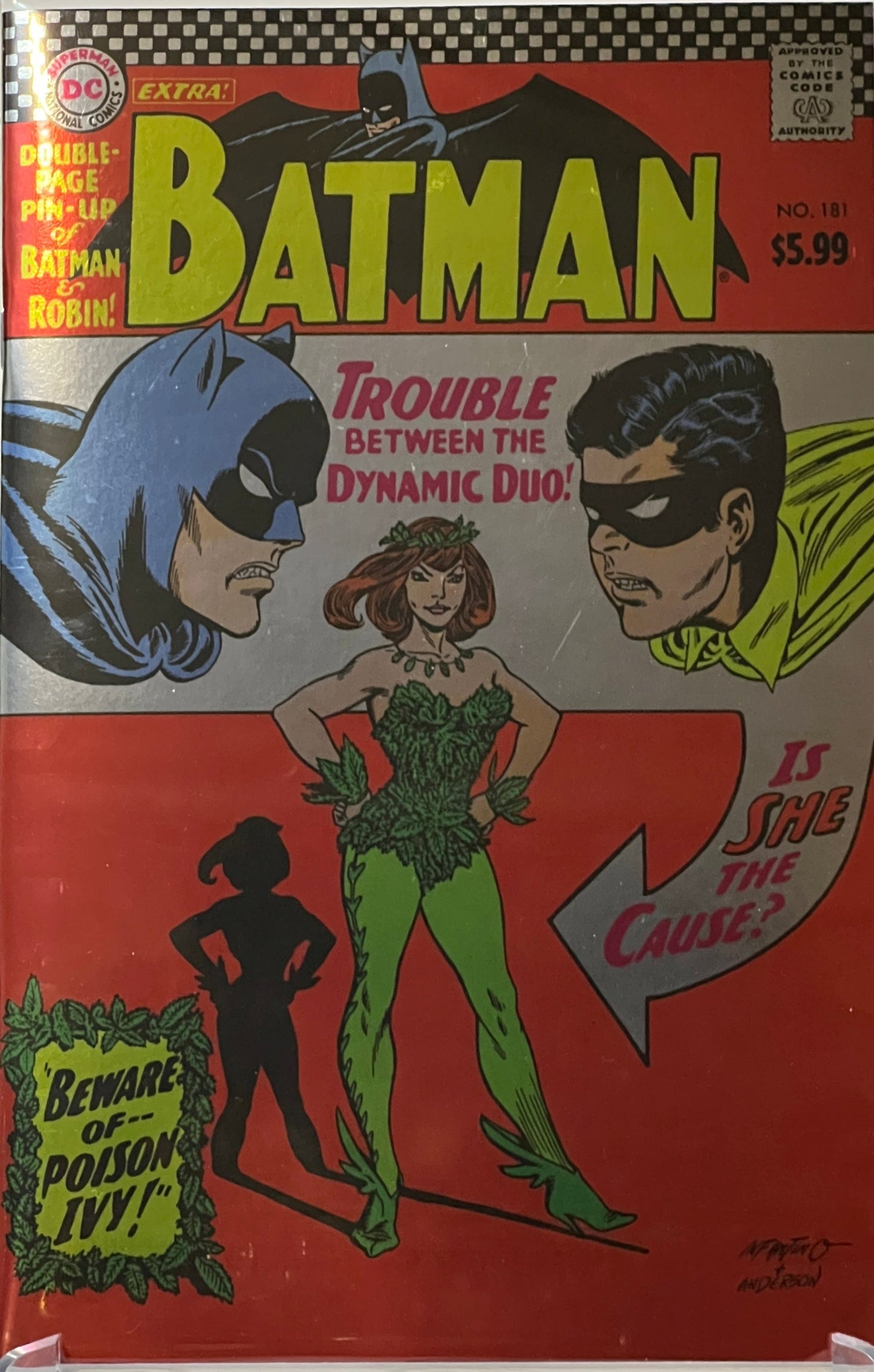 BATMAN  # 181 REPRINT FACSIMILE EDITION FOIL COVER VARIANT POISON IVY DC COMICS 2023