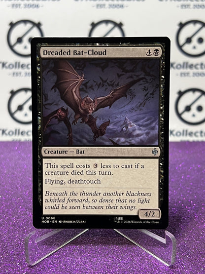2026 MAGIC THE GATHERING THE HOBBIT DREADED BAT-CLOUD # U 0066 NON-FOIL TCG CARD