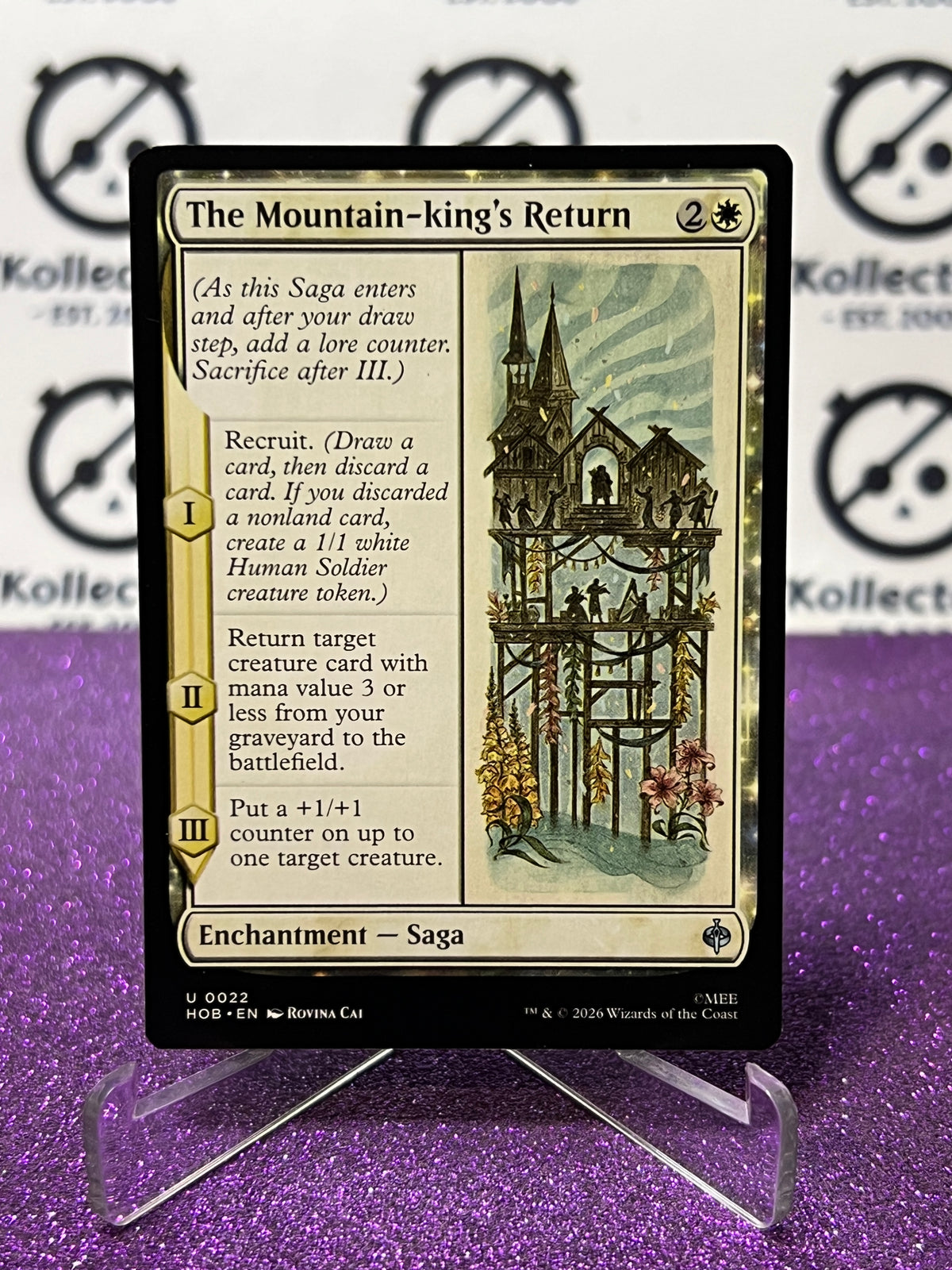 2026 MAGIC THE GATHERING THE HOBBIT THE MOUNTAIN-KING'S RETURN # U 0022 NON-FOIL TCG CARD