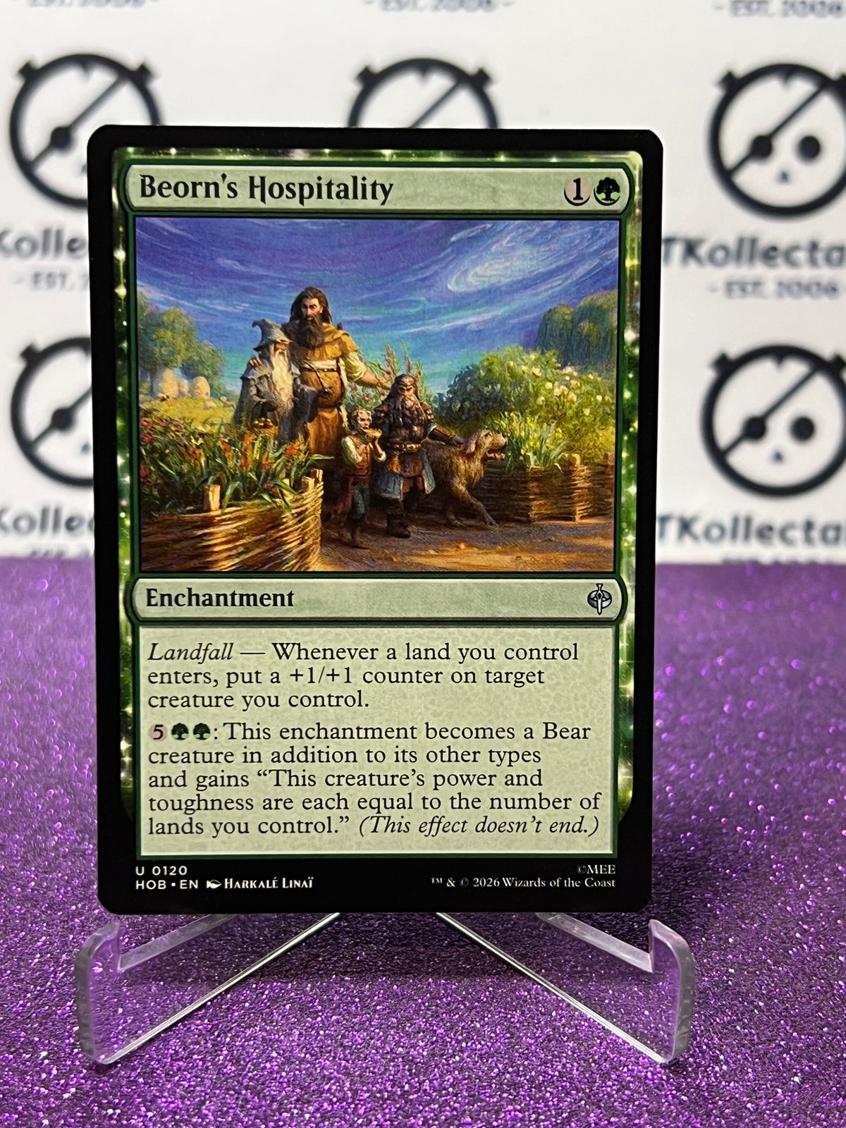 2026 MAGIC THE GATHERING THE HOBBIT BEORN'S HOSPITALITY # U 0120 NON-FOIL TCG CARD