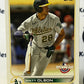 2022 TOPPS OPENING DAY MATT OLSON # 187 OAKLAND ATHLETICS BASEBALL CARD