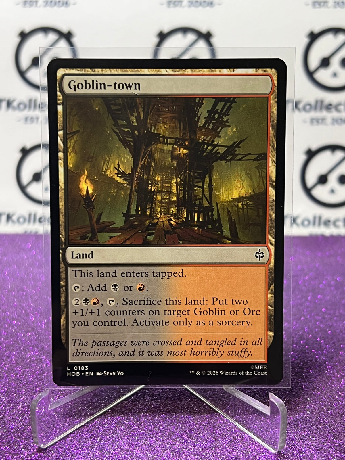 2026 MAGIC THE GATHERING THE HOBBIT GOBLIN-TOWN # L 0183 NON-FOIL TCG CARD