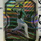 2021 PANINI PRIZM JESUS LUZARDO # 83 WHITE PRIZM OAKLAND ATHLETICS BASEBALL CARD