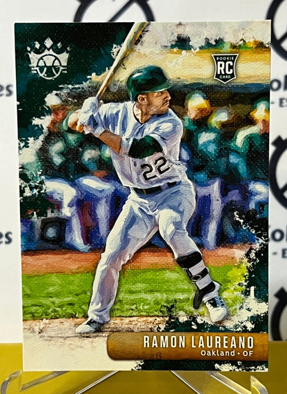 2019 PANINI DIAMOND KINGS RAMON LAUREANO # 57 ROOKIE OAKLAND ATHLETICS BASEBALL CARD
