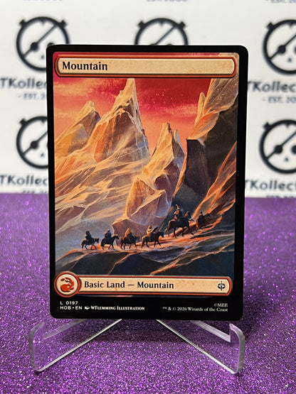 2026 MAGIC THE GATHERING THE HOBBIT MOUNTAIN # L 0197 LAND NON-FOIL TCG CARD