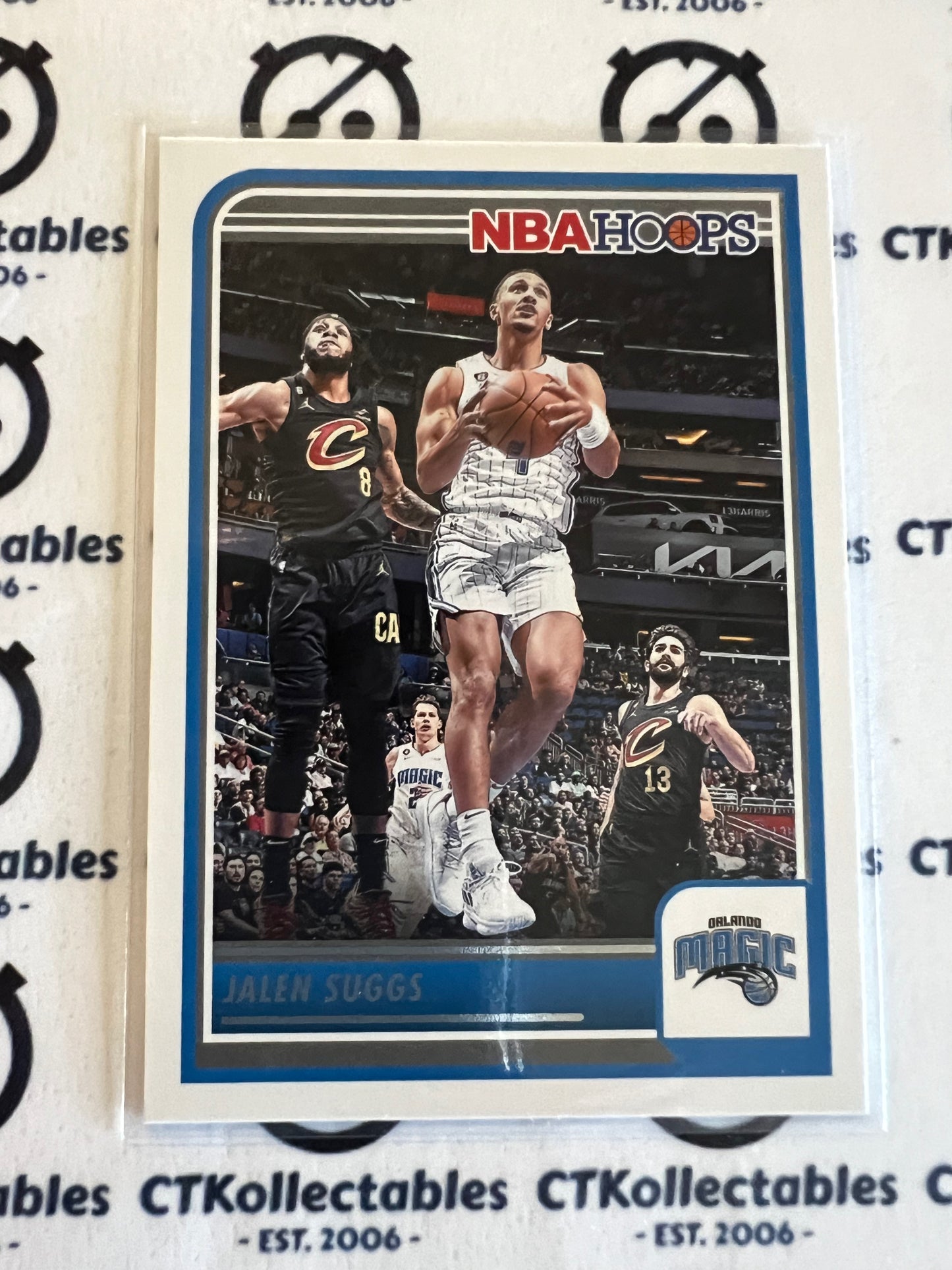 2023-24 Panini NBA HOOPS Base #4 Jalen Suggs Magic