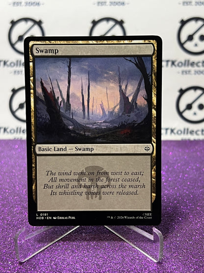 2026 MAGIC THE GATHERING THE HOBBIT SWAMP # L 0191 LAND NON-FOIL TCG CARD