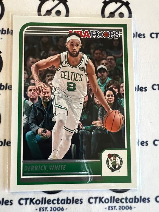 2023-24 Panini NBA HOOPS Base #7 Derrick White Celtics
