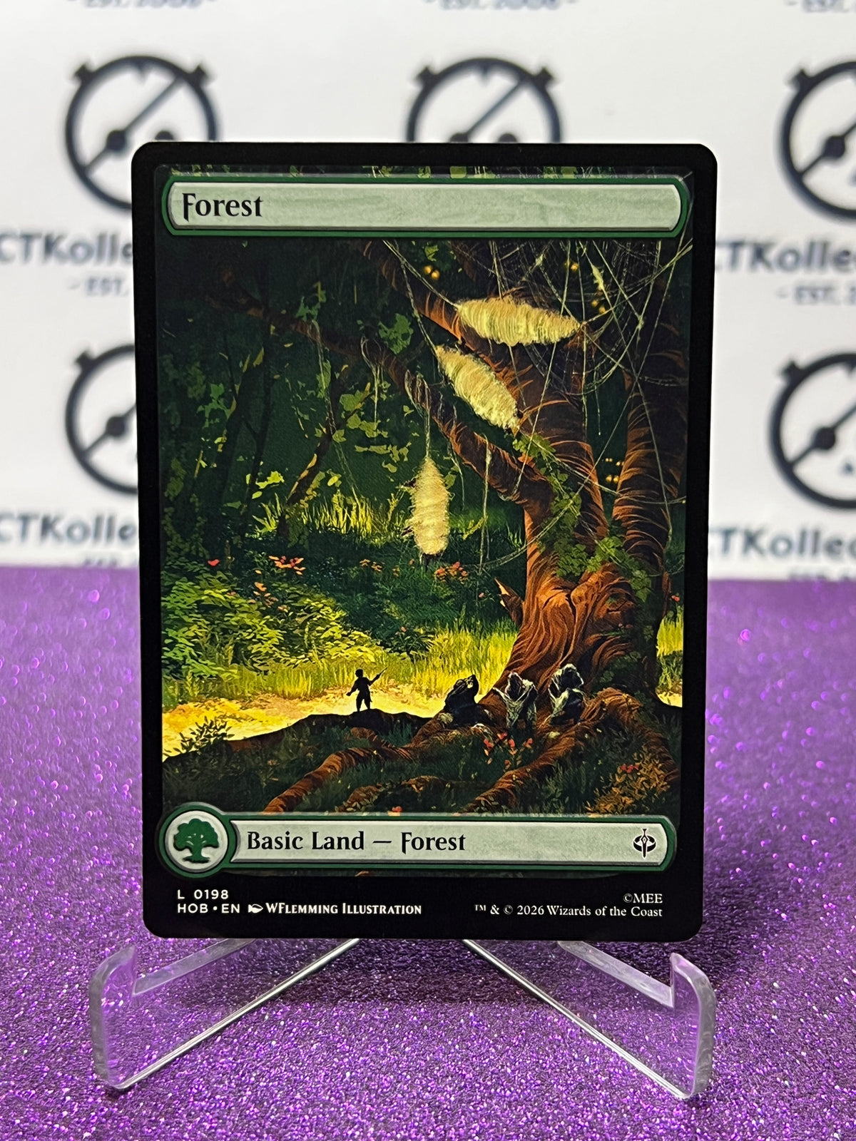 2026 MAGIC THE GATHERING THE HOBBIT FOREST # L 0198 LAND NON-FOIL TCG CARD