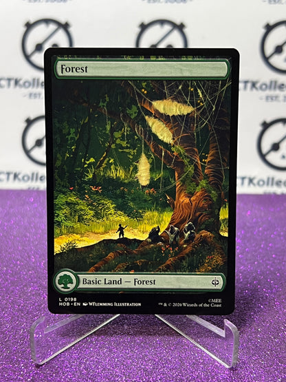 2026 MAGIC THE GATHERING THE HOBBIT FOREST # L 0198 LAND NON-FOIL TCG CARD