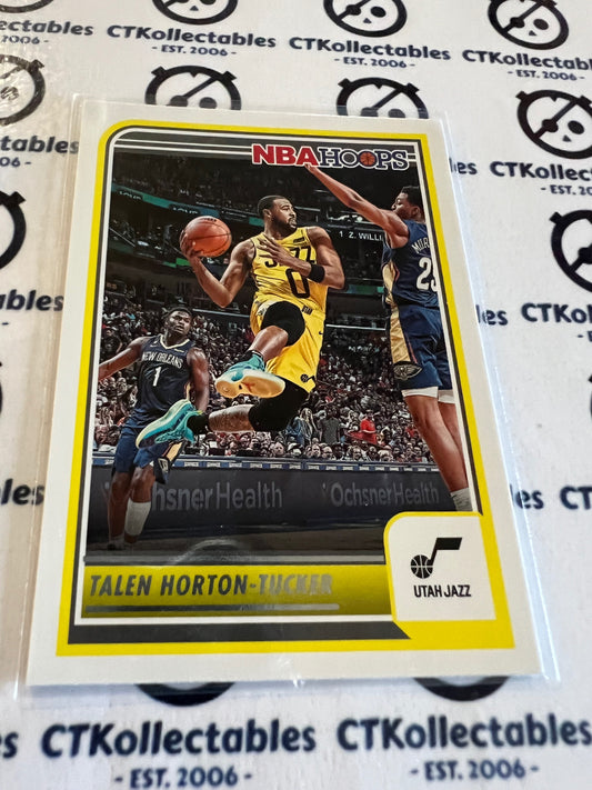 2023-24 Panini NBA HOOPS Base #22 Talen Horton-Tucker Jazz