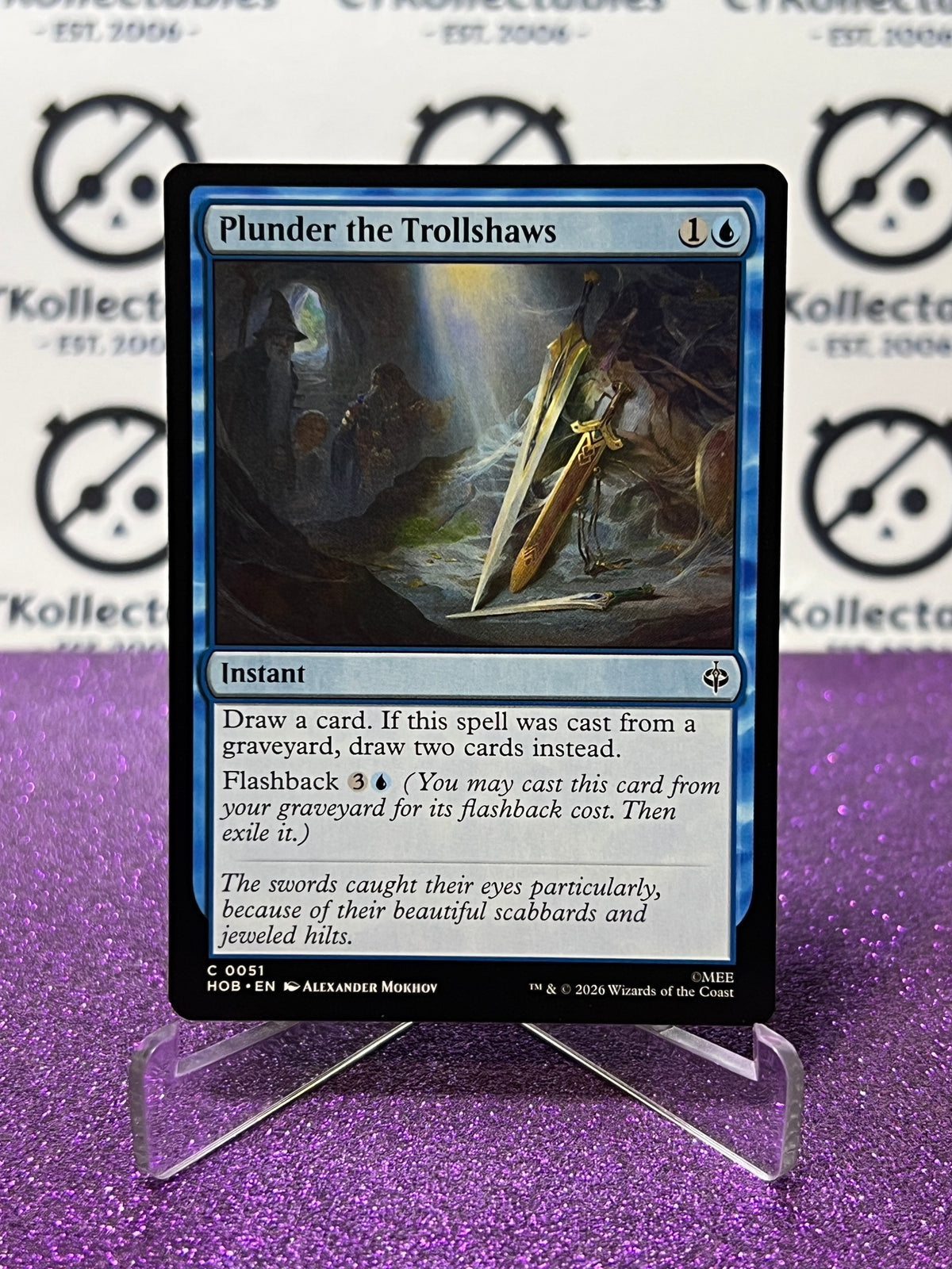 2026 MAGIC THE GATHERING THE HOBBIT PLUNDER THE TROLLSHAWS # C 0051 NON-FOIL TCG CARD
