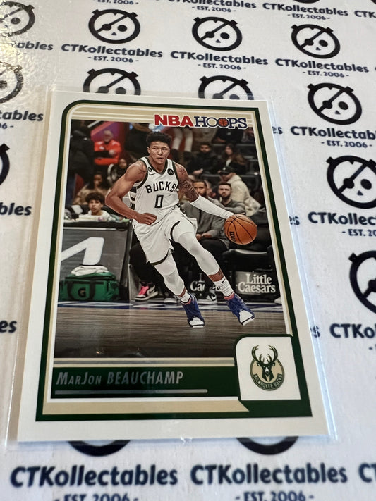 2023-24 Panini NBA HOOPS Base #25 MarJON Beauchamp Bucks