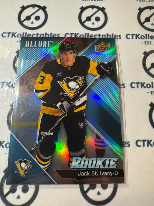 2024-25 Upper Deck Allure Jack St. Ivany Rookie #125 Penguins