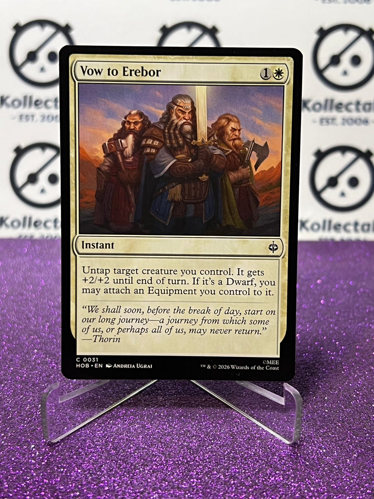 2026 MAGIC THE GATHERING THE HOBBIT VOW TO EREBOR # C 0031 NON-FOIL TCG CARD