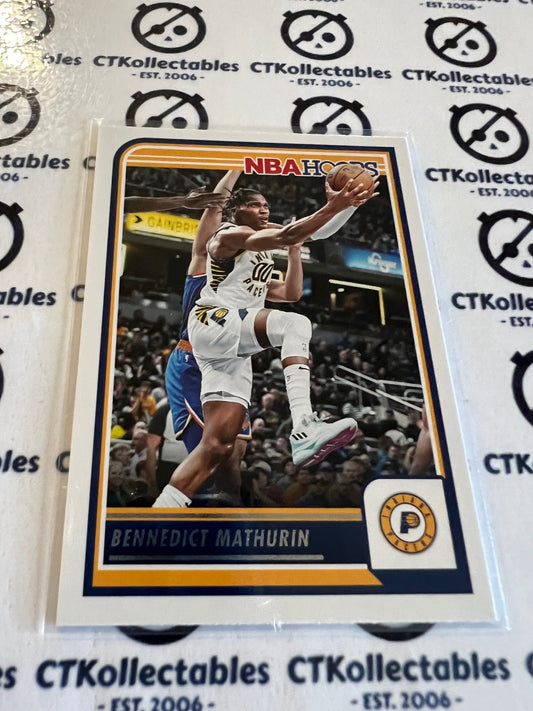 2023-24 Panini NBA HOOPS Base #31 Bennedict Mathurin Pacers