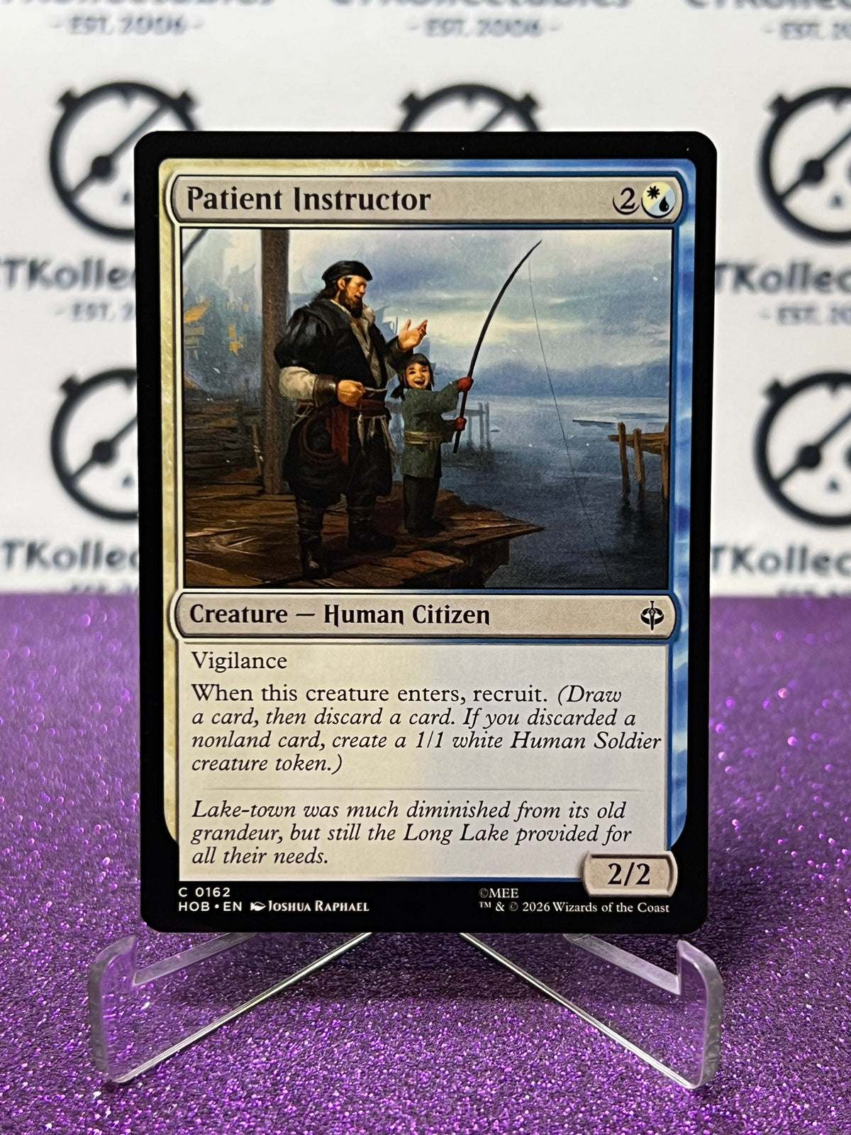 2026 MAGIC THE GATHERING THE HOBBIT PATIENT INSTRUCTOR # C 0162 NON-FOIL TCG CARD