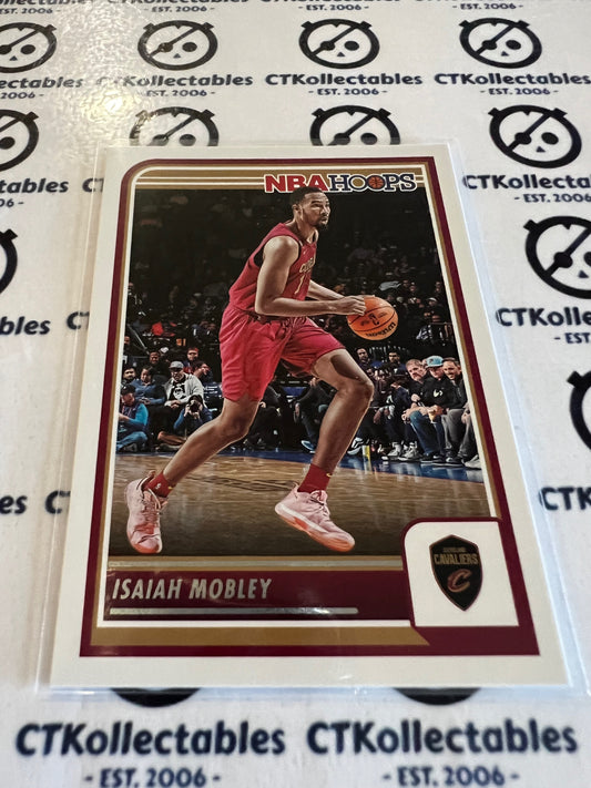 2023-24 Panini NBA HOOPS Base #53 Isaiah Mobley Cavaliers