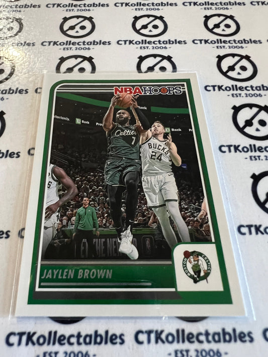 2023-24 Panini NBA HOOPS Base #60 Jaylen Brown Celtics