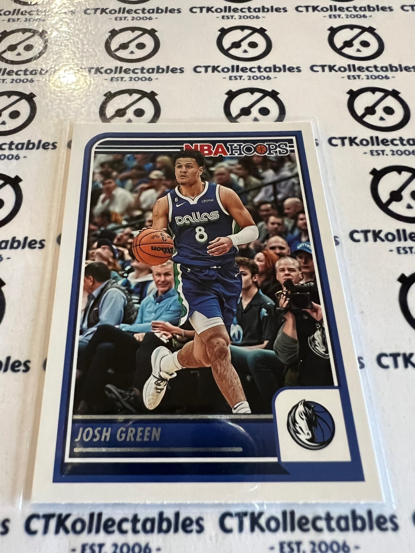 2023-24 Panini NBA HOOPS Base #68 Josh Green Mavericks