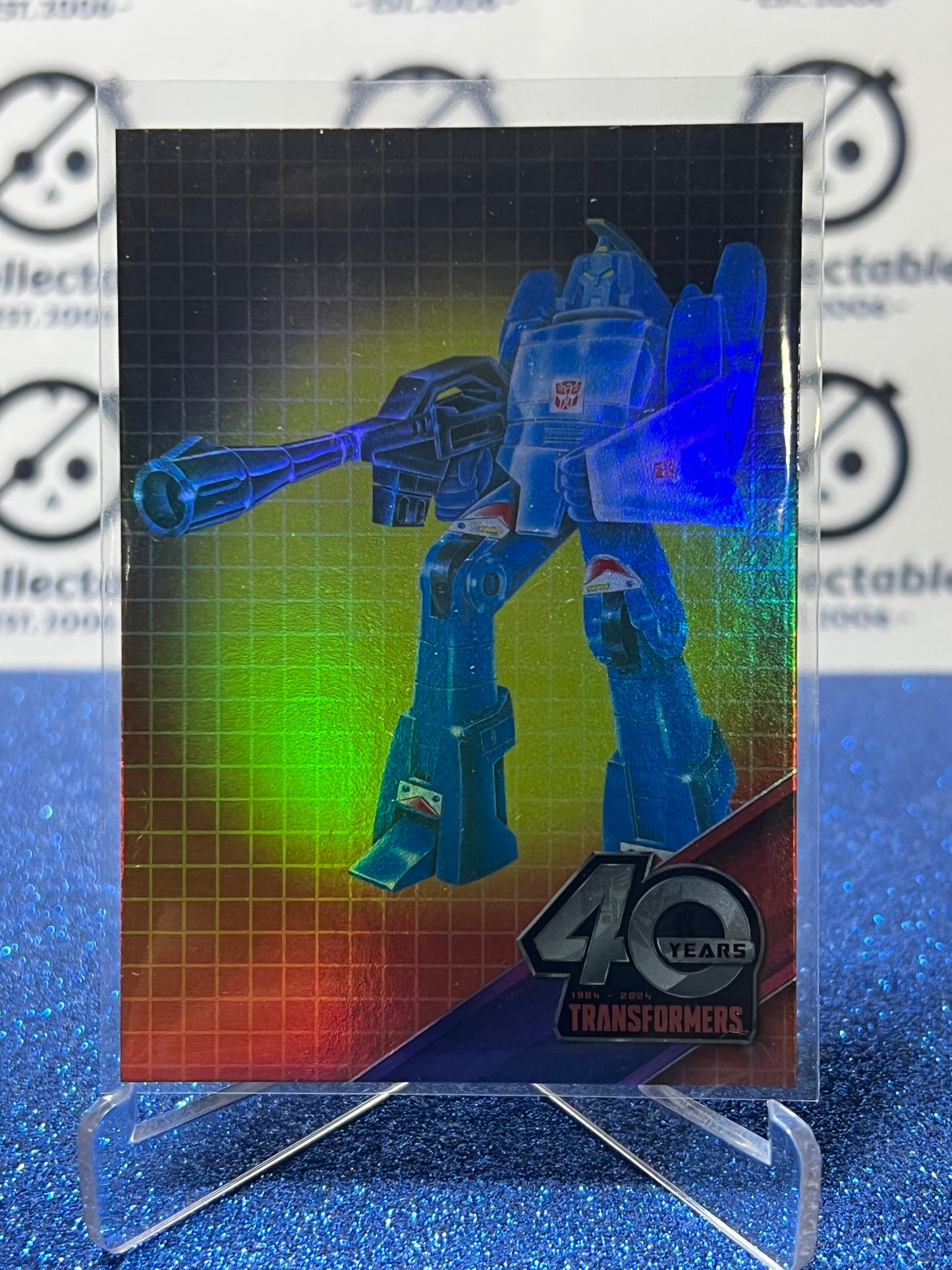 2024 TRANSFORMERS 40th ANNIVERSARY BLURR # 03 FOIL PARALLEL TRADING CARD