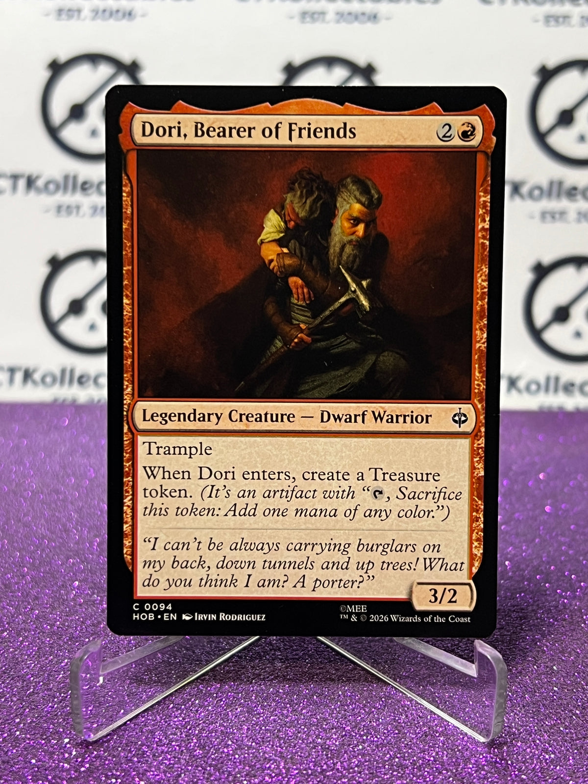 2026 MAGIC THE GATHERING THE HOBBIT DORI, BEARER OF FRIENDS # C 0094 NON-FOIL LEGENDARY CREATURE TCG CARD