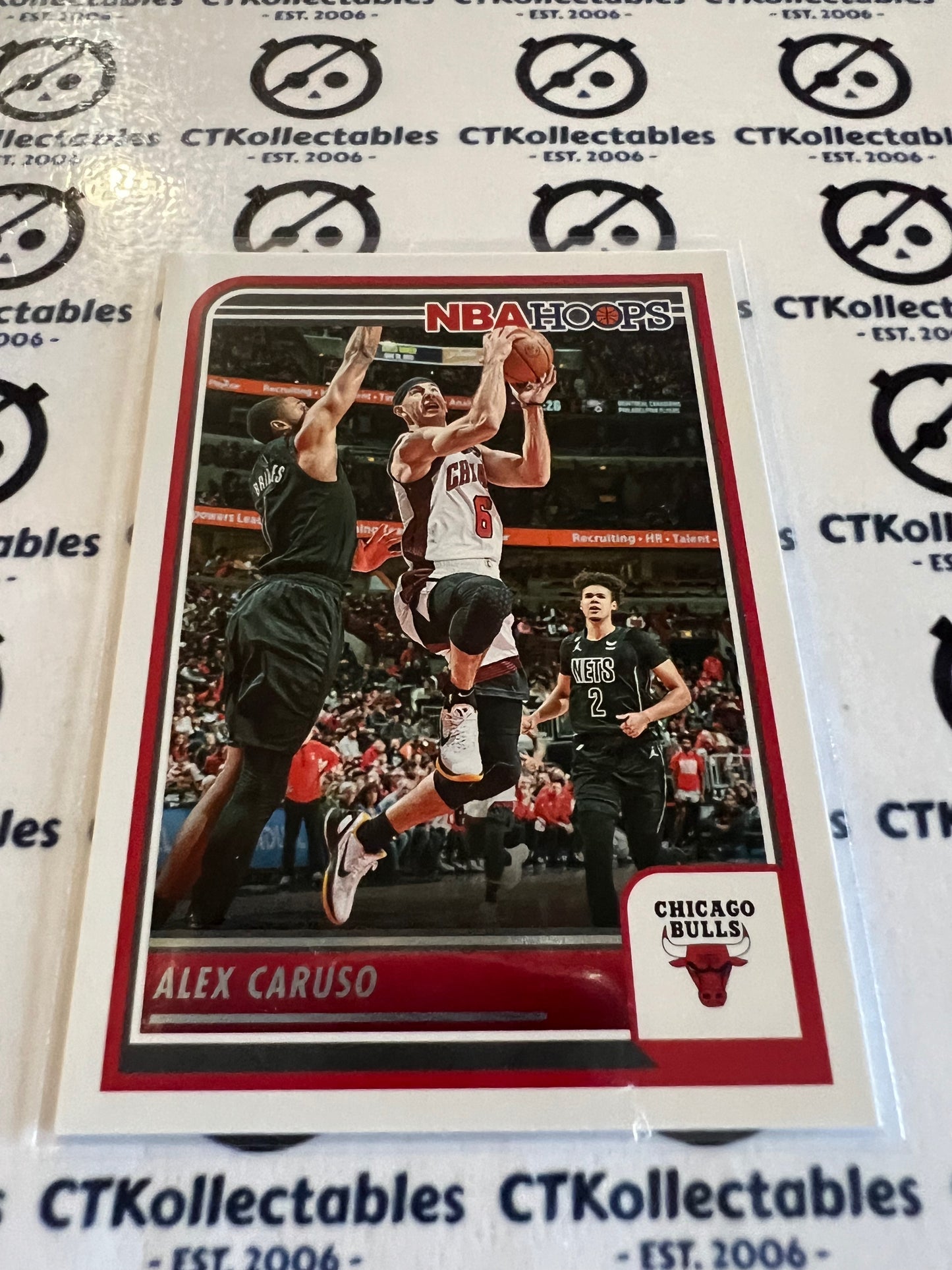 2023-24 Panini NBA HOOPS Base #81 Alex Caruso Bulls