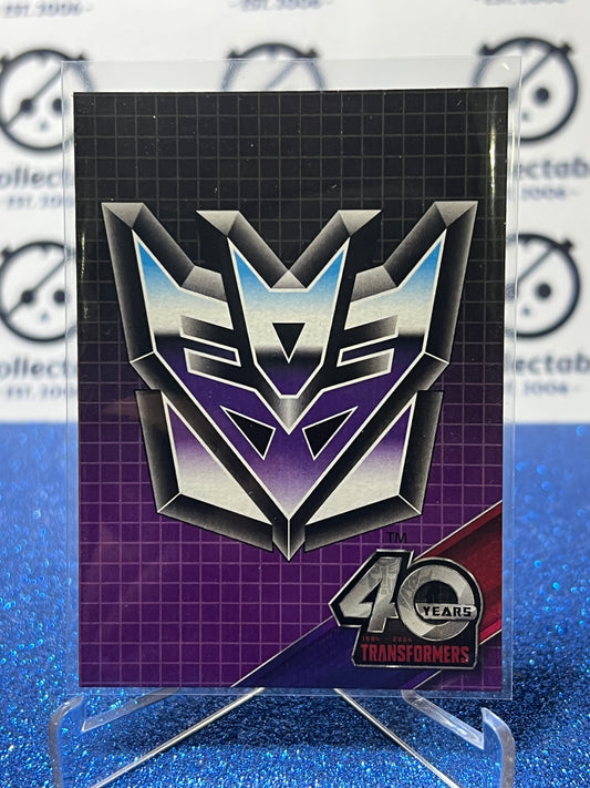 2024 TRANSFORMERS 40th ANNIVERSARY CHECKLIST # 110 NON-FOIL TRADING CARD