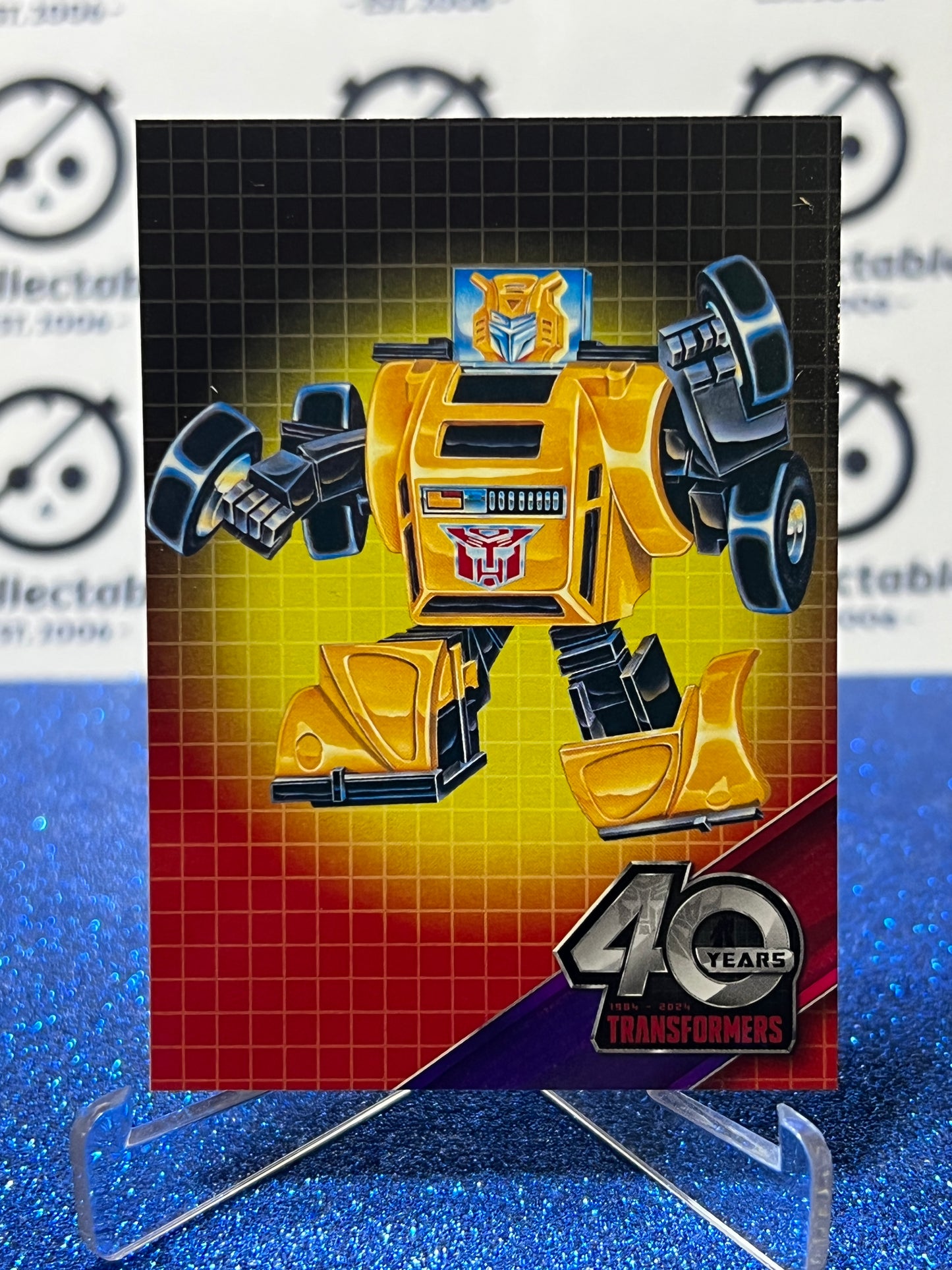 2024 TRANSFORMERS 40th ANNIVERSARY BUMBLEBEE # 02 NON-FOIL TRADING CARD