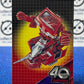 2024 TRANSFORMERS 40th ANNIVERSARY IRONHIDE # 04 NON-FOIL NON-GLOSS TRADING CARD