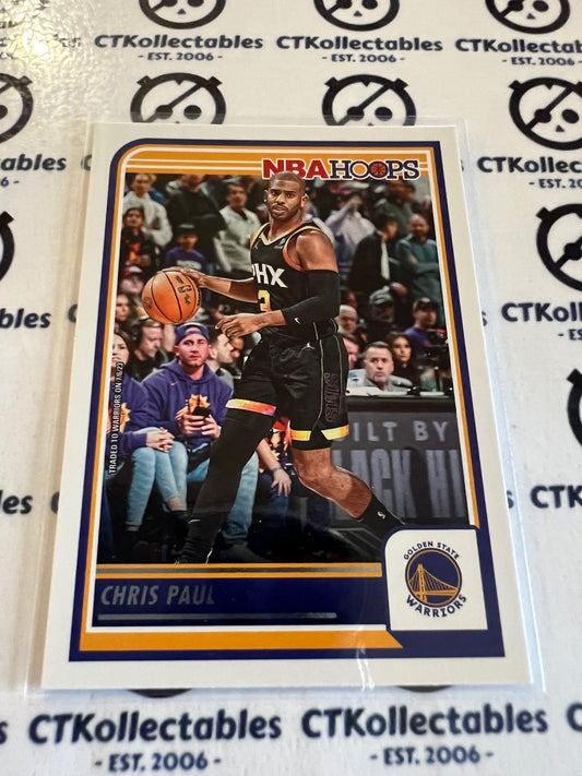 2023-24 Panini NBA HOOPS Base #102 Chris Paul Warriors