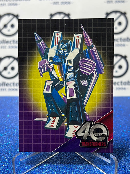 2024 TRANSFORMERS 40th ANNIVERSARY SKYWARP # 14 NON-FOIL NON-GLOSS TRADING CARD