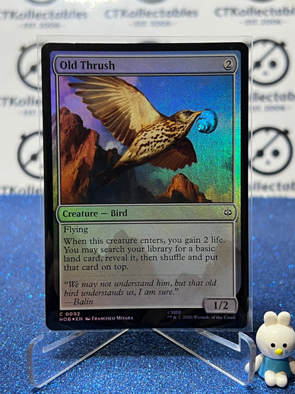 2026 MAGIC THE GATHERING THE HOBBIT OLD THRUSH # C 0002 FOIL TCG CARD