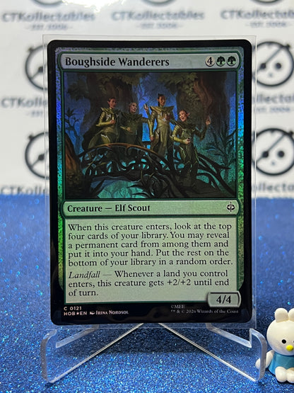 2026 MAGIC THE GATHERING THE HOBBIT BOUGHSIDE WANDERERS # C 0121 FOIL TCG CARD