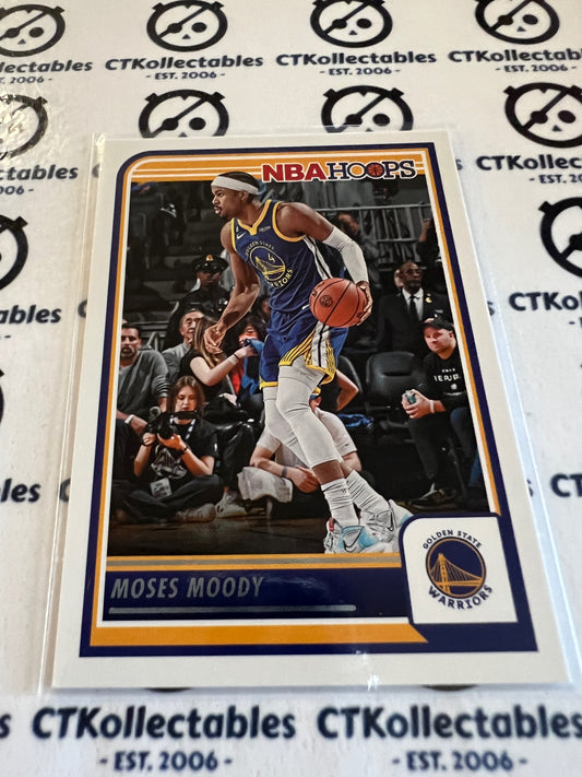 2023-24 Panini NBA HOOPS Base #116 Moses Moody Warriors