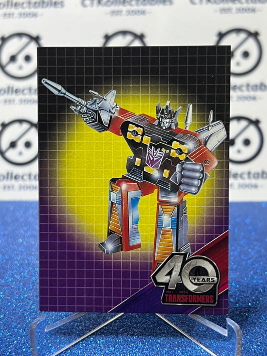 2024 TRANSFORMERS 40th ANNIVERSARY RUMBIE # 18 NON-FOIL NON-GLOSS TRADING CARD