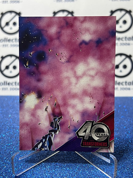 2024 TRANSFORMERS 40th ANNIVERSARY CONNECTING CARD SET A # 19 NON-FOIL PUZZLE TRADING CARD