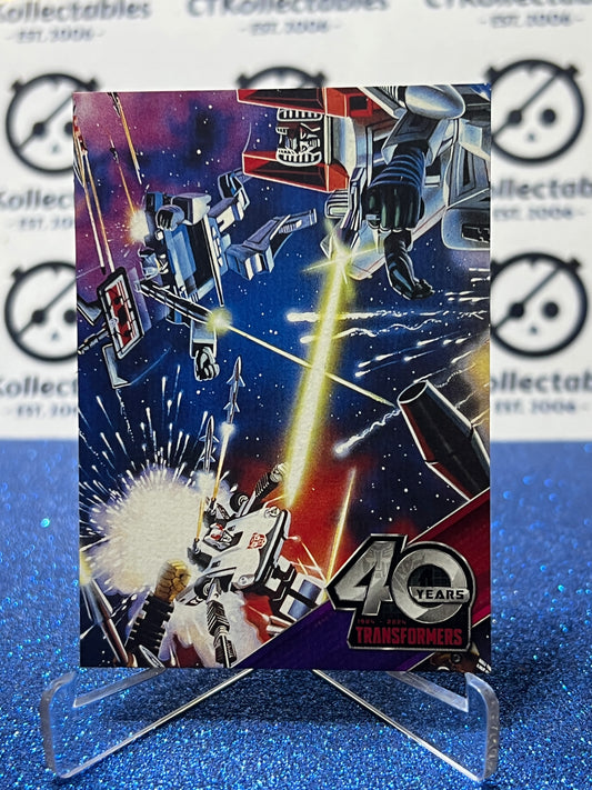 2024 TRANSFORMERS 40th ANNIVERSARY CONNECTING CARD SET A # 23 NON-FOIL PUZZLE TRADING CARD