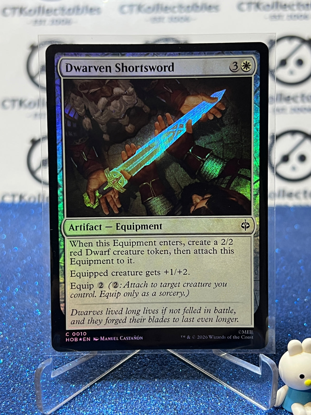 2026 MAGIC THE GATHERING THE HOBBIT DWARVEN SHORTSWORD # C 0010 FOIL TCG CARD