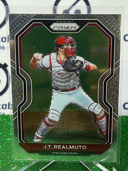 2021 PANINI PRIZM R.T. REALMUTO # 214 PHILADELPHIA PHILLIES BASEBALL CARD