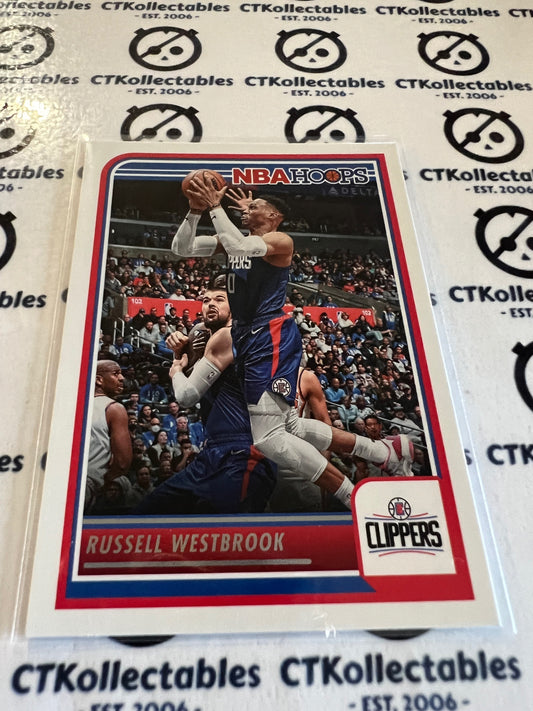 2023-24 Panini NBA HOOPS Base #129 Russell Westbrook Clippers